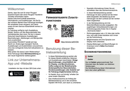 2025 Peugeot Expert/Traveller Owner's Manual | German