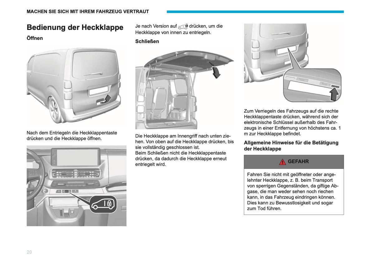 2026 Peugeot Expert/Traveller Bedienungsanleitung | Deutsch