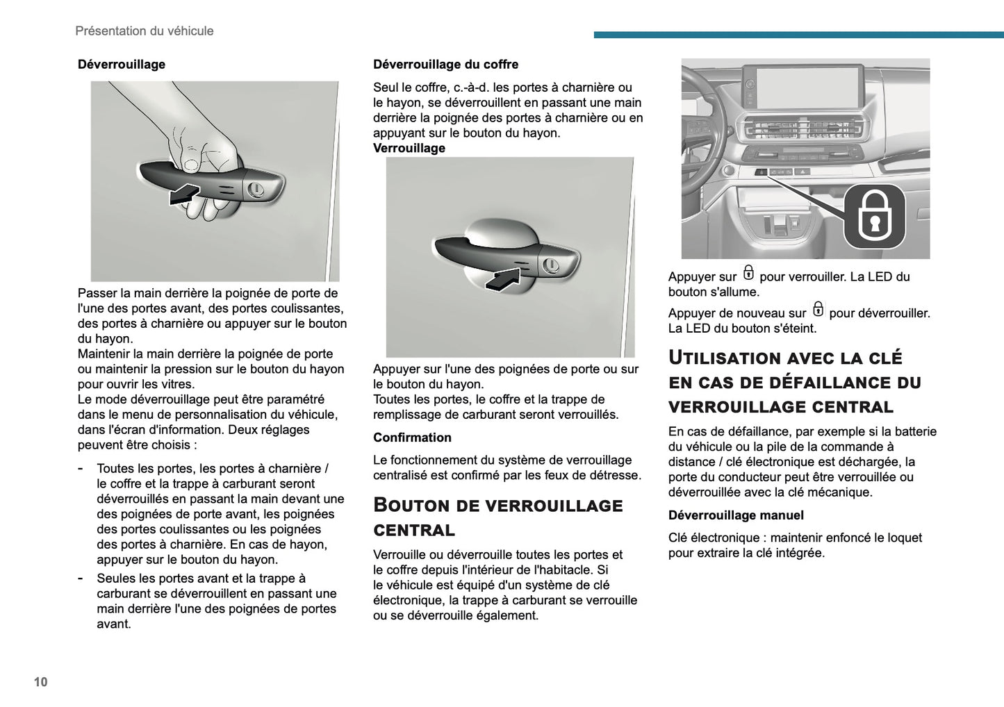 2025 Peugeot Expert/Traveller Manuel du propriétaire | Français