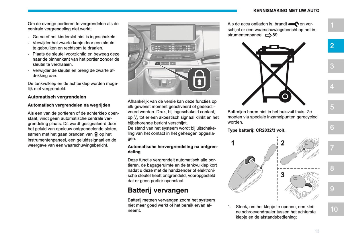 2026 Peugeot Expert/Traveller Owner's Manual | Dutch