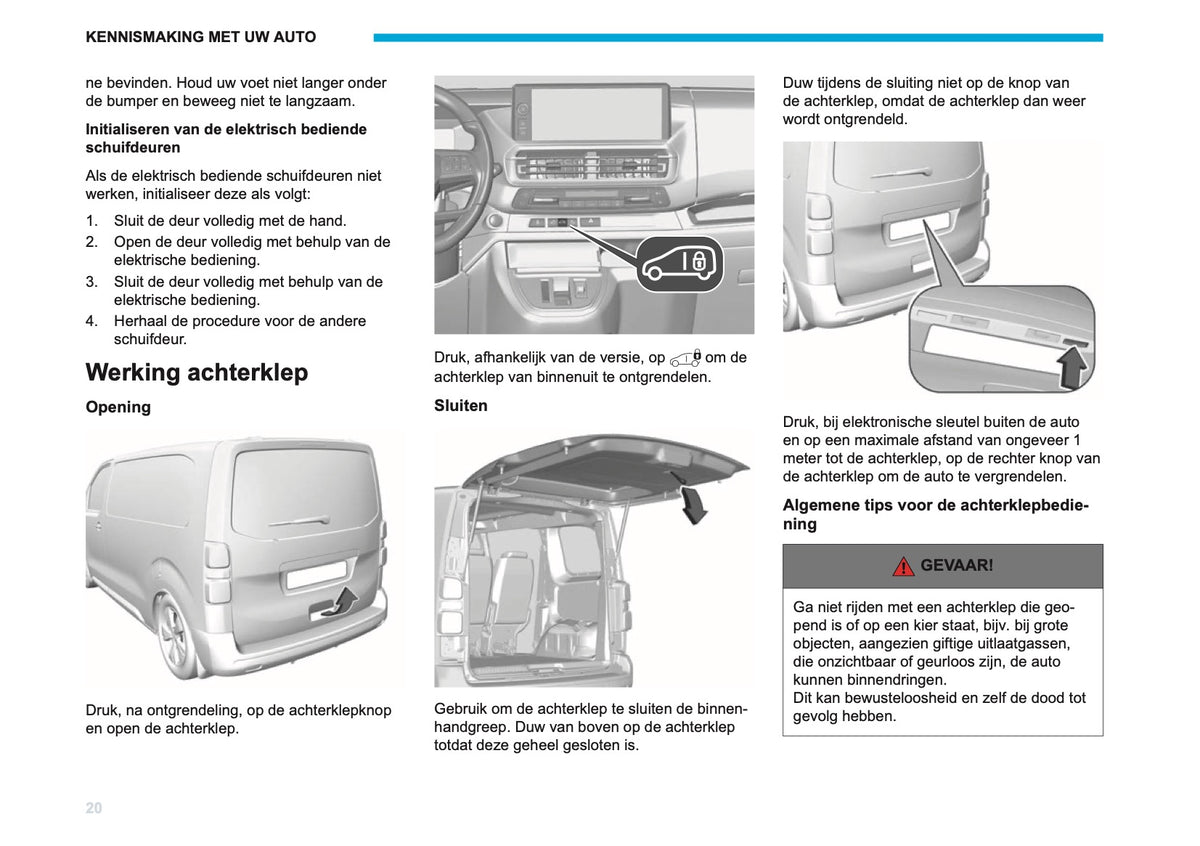 2026 Peugeot Expert/Traveller Owner's Manual | Dutch