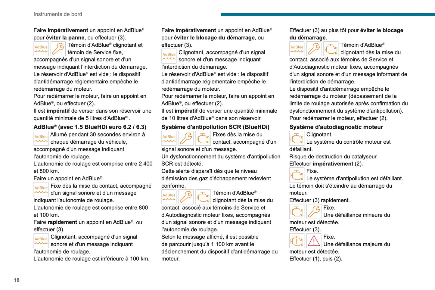 2024 Peugeot Rifter/e-Rifter/Partner/e-Partner Manuel du propriétaire | Français