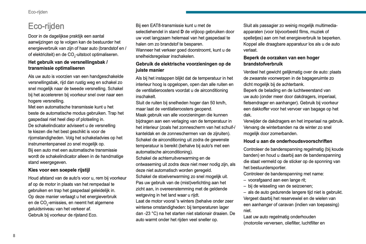 2024 Peugeot Rifter/e-Rifter/Partner/e-Partner Owner's Manual | Dutch