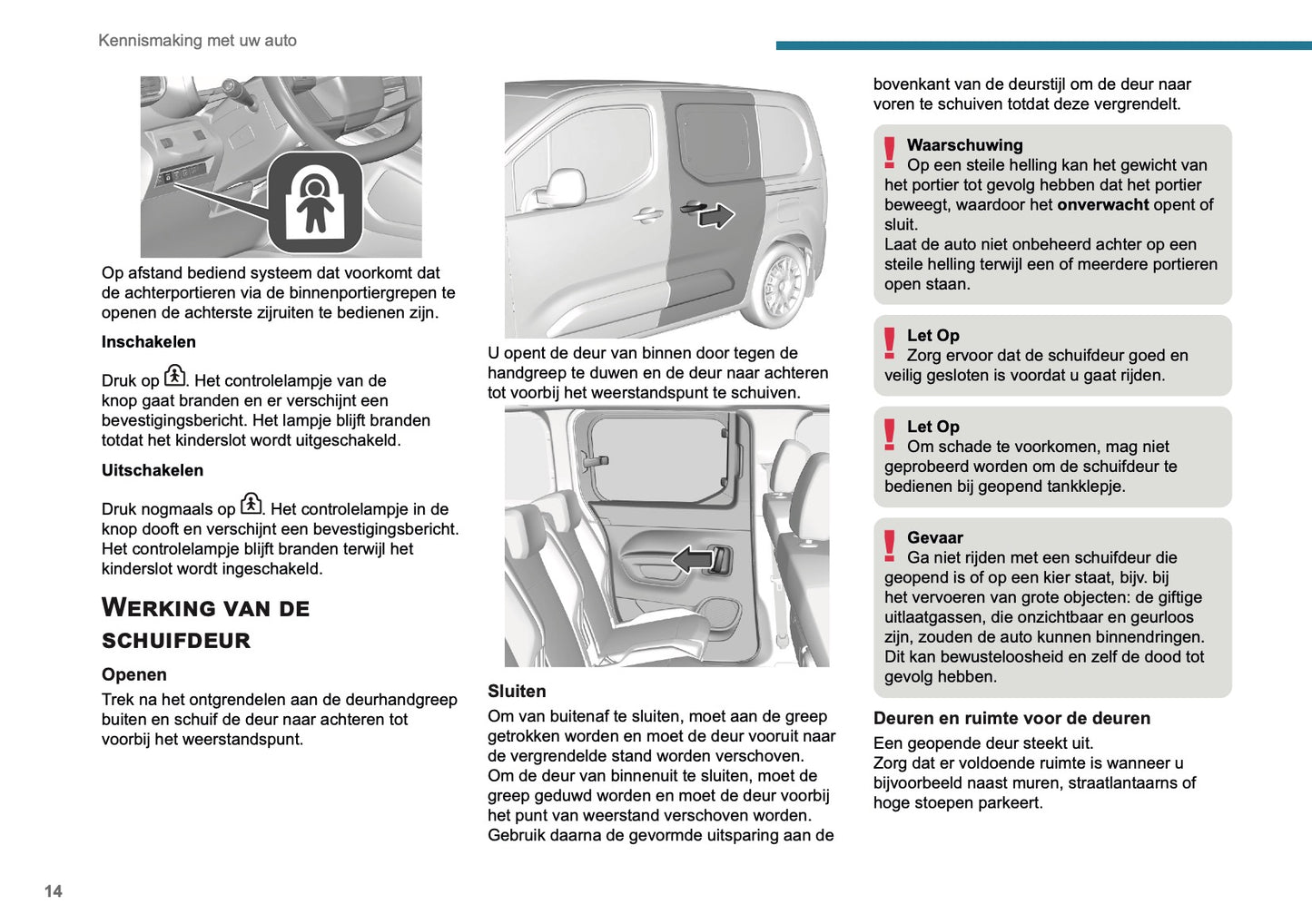 2025 Peugeot Rifter/Partner Gebruikershandleiding | Nederlands