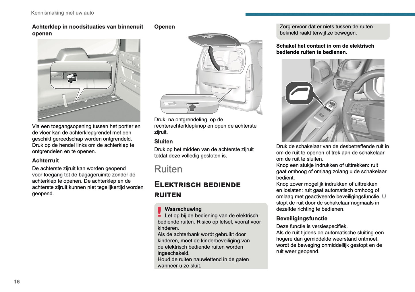 2025 Peugeot Rifter/Partner Gebruikershandleiding | Nederlands