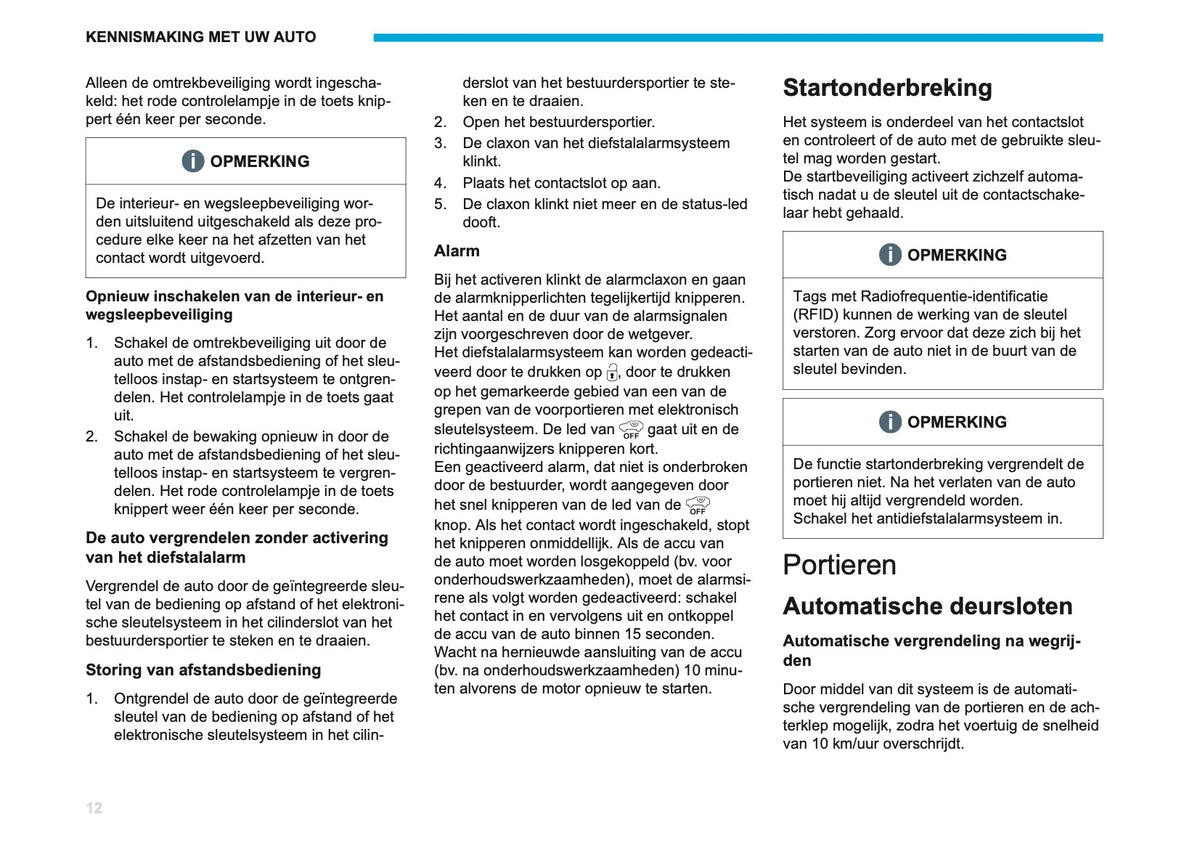 2026 Peugeot Rifter/Partner Owner's Manual | Dutch