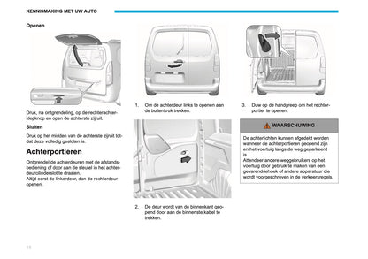 2026 Peugeot Rifter/Partner Owner's Manual | Dutch