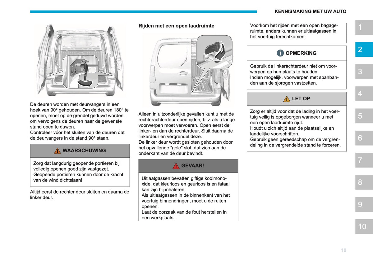 2026 Peugeot Rifter/Partner Owner's Manual | Dutch