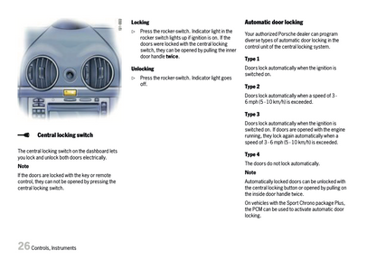 2007 Porsche Boxster S Owner's Manual | English