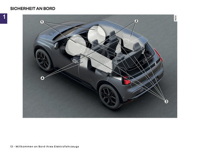 2025-2026 Renault 5 E-Tech Electric Bedienungsanleitung | Deutsch