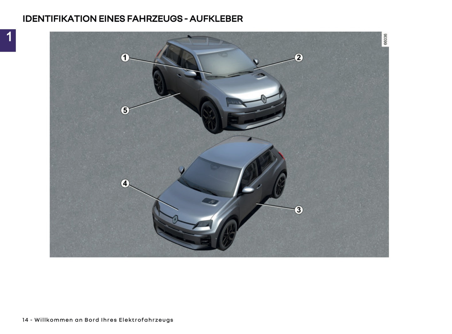 2025-2026 Renault 5 E-Tech Electric Bedienungsanleitung | Deutsch