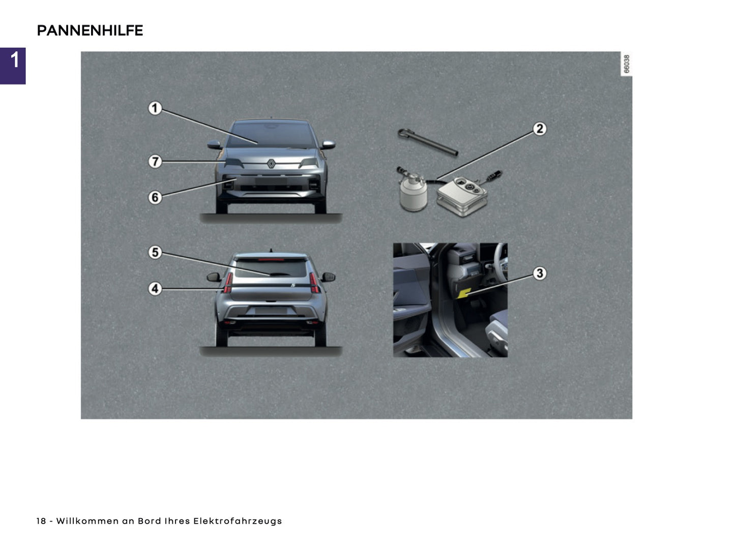 2025-2026 Renault 5 E-Tech Electric Bedienungsanleitung | Deutsch