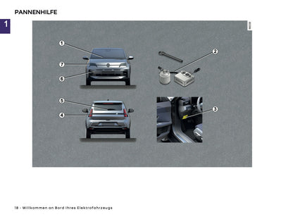 2025-2026 Renault 5 E-Tech Electric Bedienungsanleitung | Deutsch