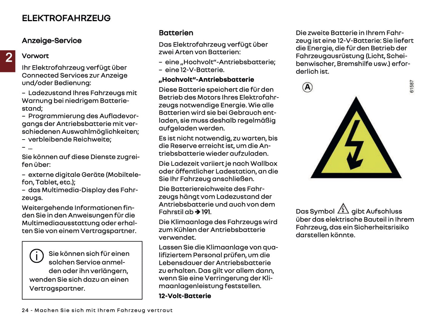 2025-2026 Renault 5 E-Tech Electric Bedienungsanleitung | Deutsch