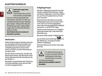 2025-2026 Renault 5 E-Tech Electric Bedienungsanleitung | Deutsch