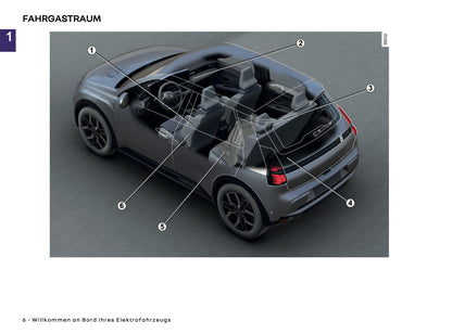 2025-2026 Renault 5 E-Tech Electric Bedienungsanleitung | Deutsch