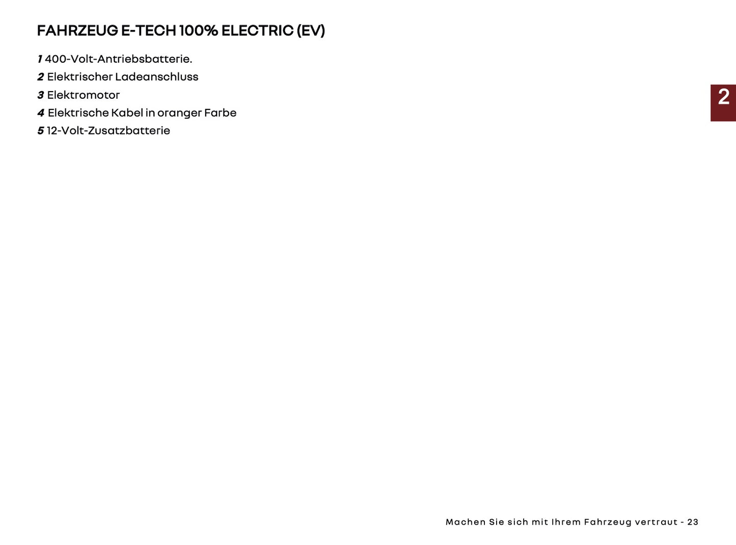 2024-2025 Renault 5 E-Tech Owner's Manual | French