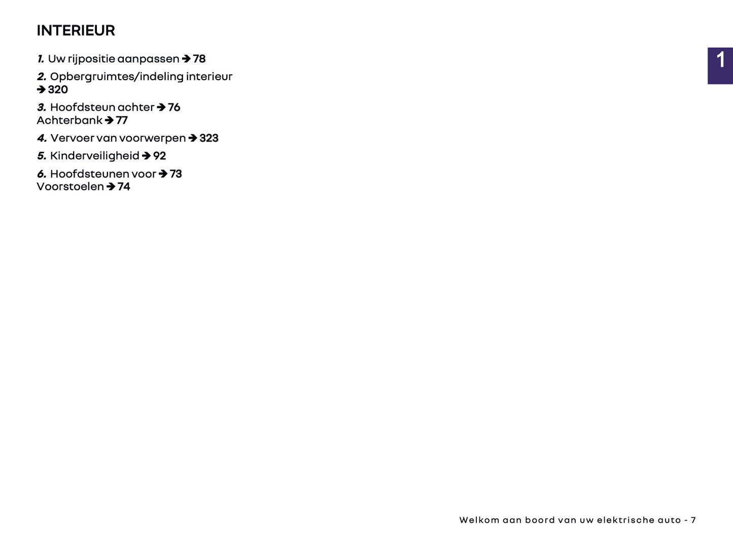 2025 Renault 5 E-Tech Owner's Manual | Dutch