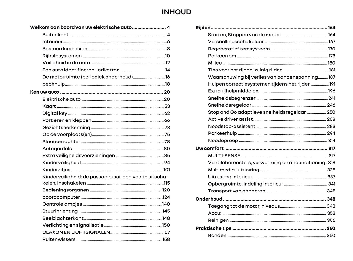 2026 Renault 5 E-Tech Electric Owner's Manual | Dutch