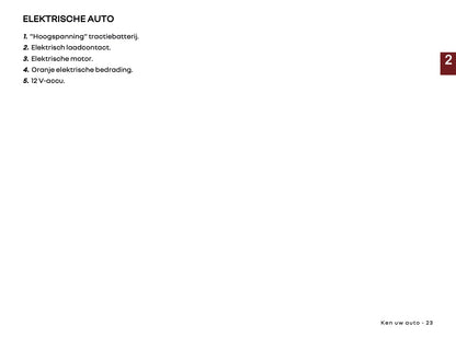 2026 Renault 5 E-Tech Electric Owner's Manual | Dutch