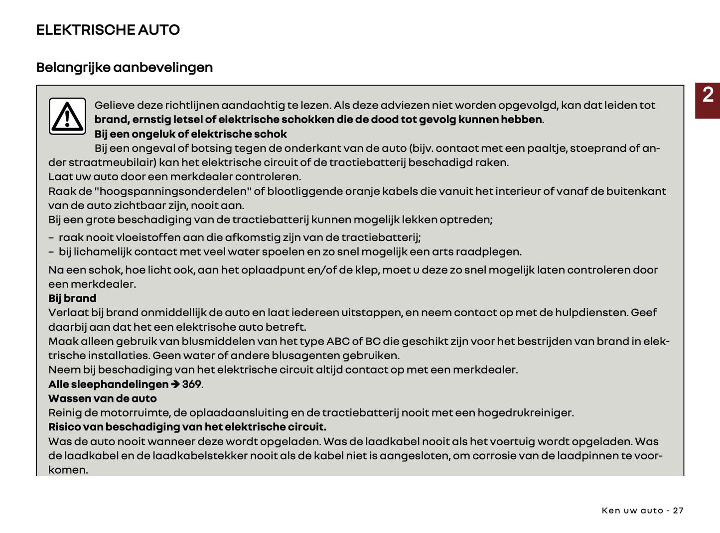 2026 Renault 5 E-Tech Electric Owner's Manual | Dutch