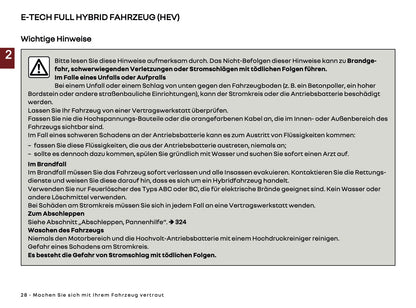 2025-2026 Renault Arkana Bedienungsanleitung | Deutsch