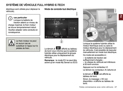 2024-2025 Renault Arkana Manuel du propriétaire | Français