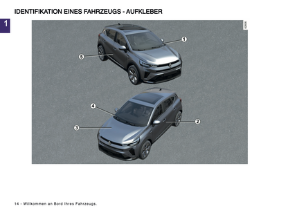 2024 Renault Captur Owner's Manual | German