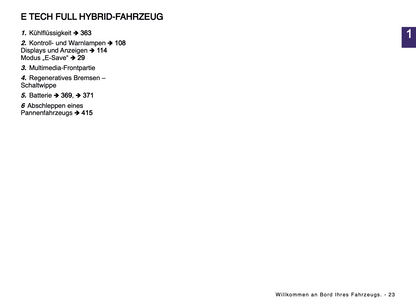 2024 Renault Captur Owner's Manual | German