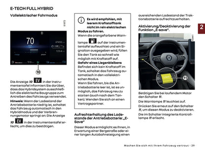 2026 Renault Captur Owner's Manual | German