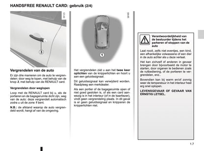 2016-2017 Renault Captur Owner's Manual | Dutch