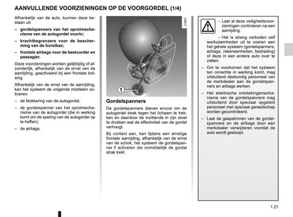 2016-2017 Renault Captur Owner's Manual | Dutch