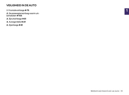 2026 Renault Captur Owner's Manual | Dutch