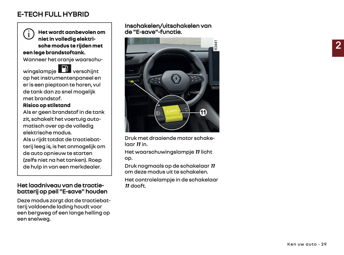 2026 Renault Captur Owner's Manual | Dutch
