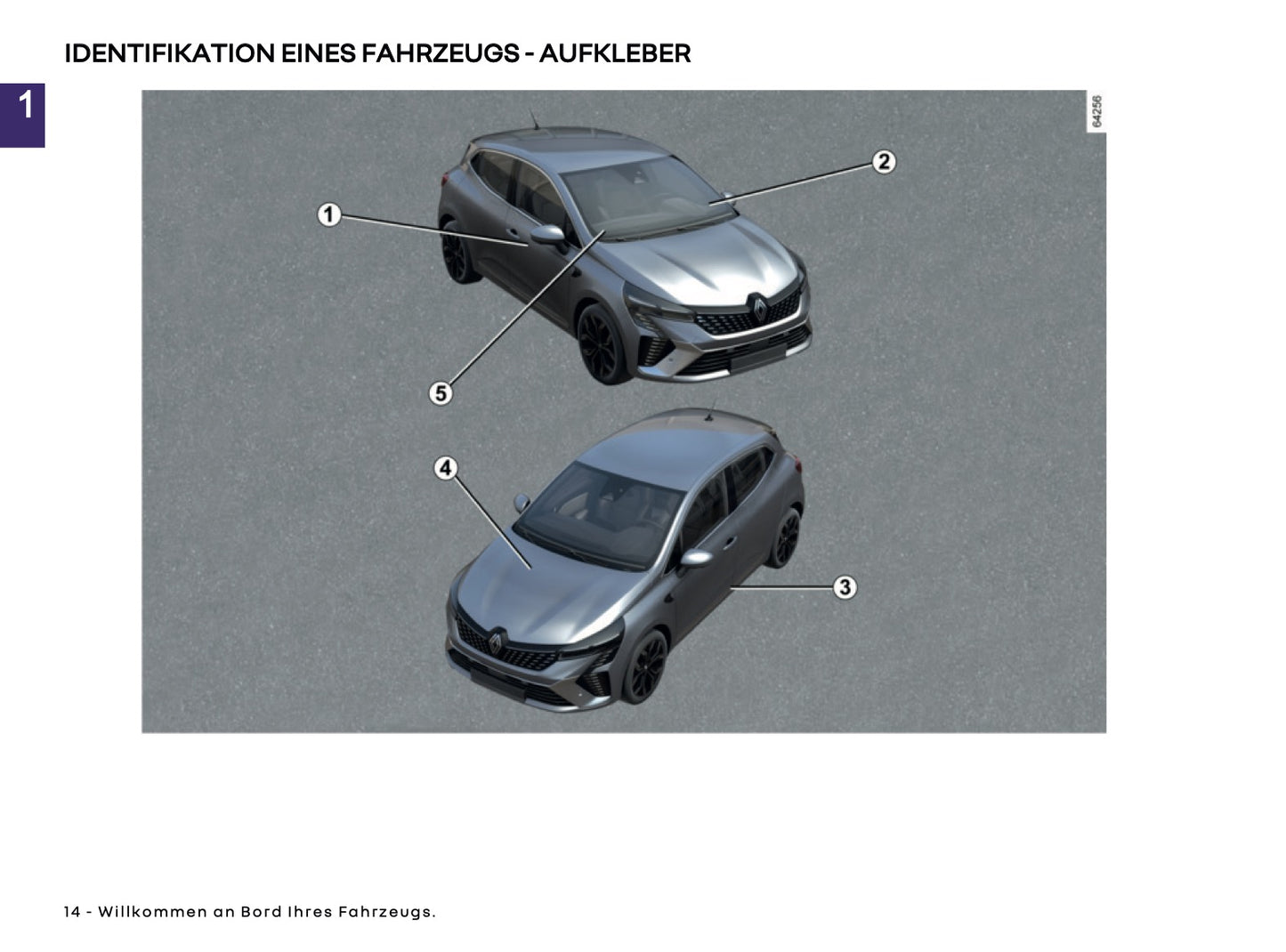 2025-2026 Renault Clio Bedienungsanleitung | Deutsch
