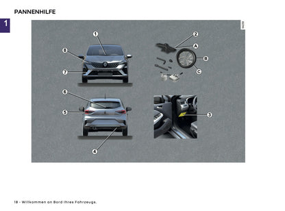 2025-2026 Renault Clio Bedienungsanleitung | Deutsch