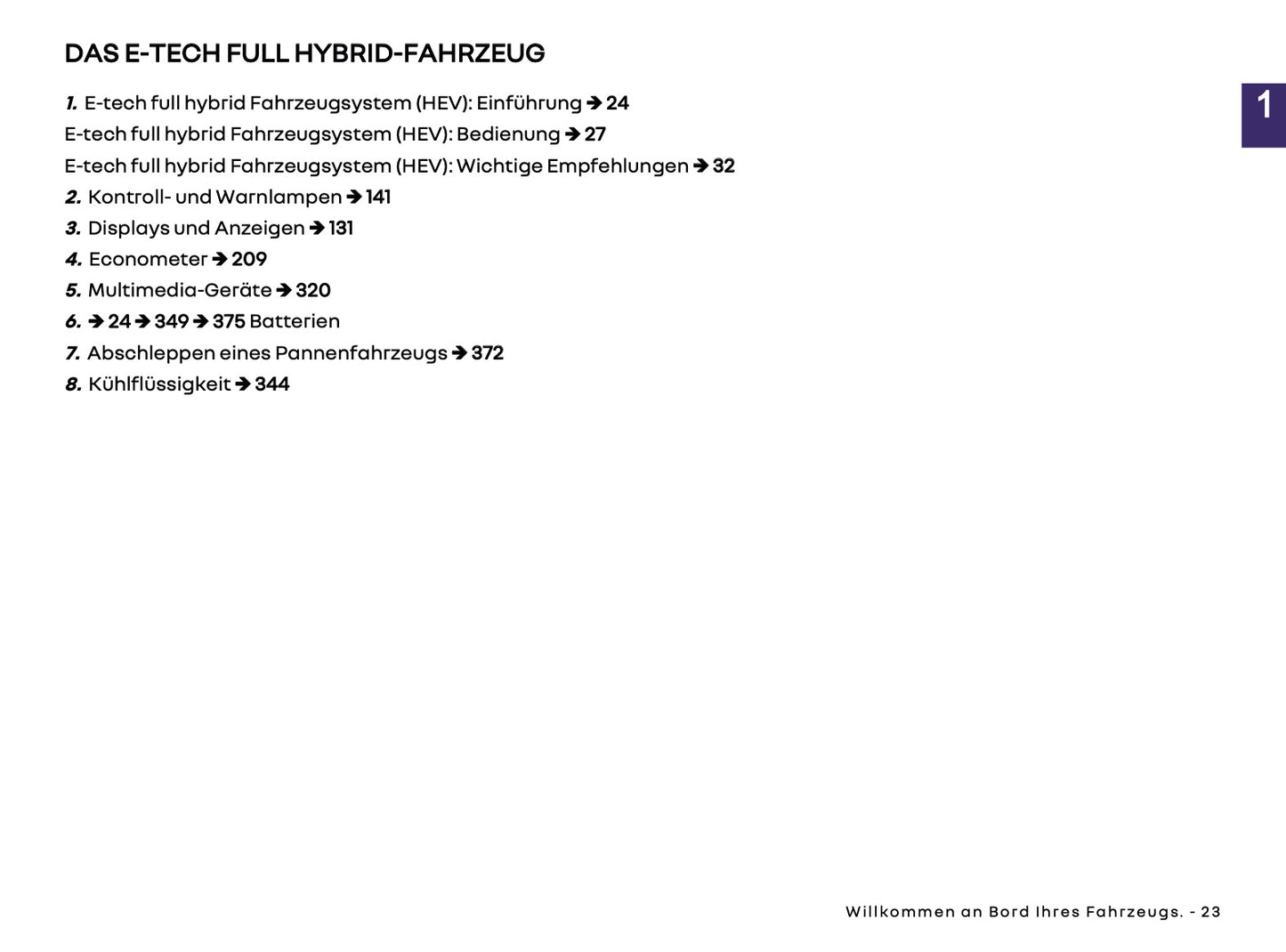 2025-2026 Renault Clio Bedienungsanleitung | Deutsch