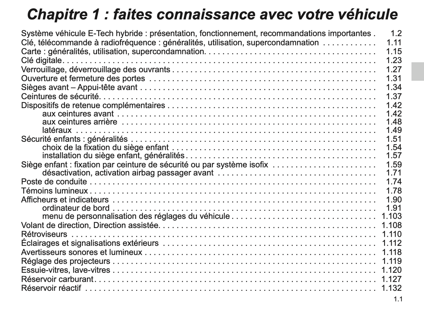 2023-2024 Renault Clio Manuel du propriétaire | Français