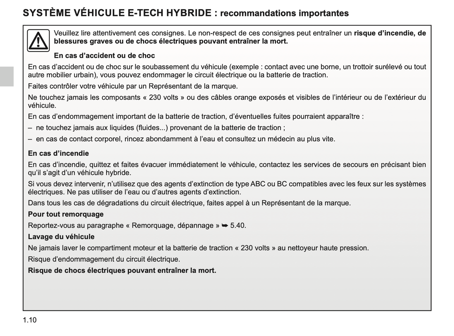 2023-2024 Renault Clio Gebruikershandleiding | Frans