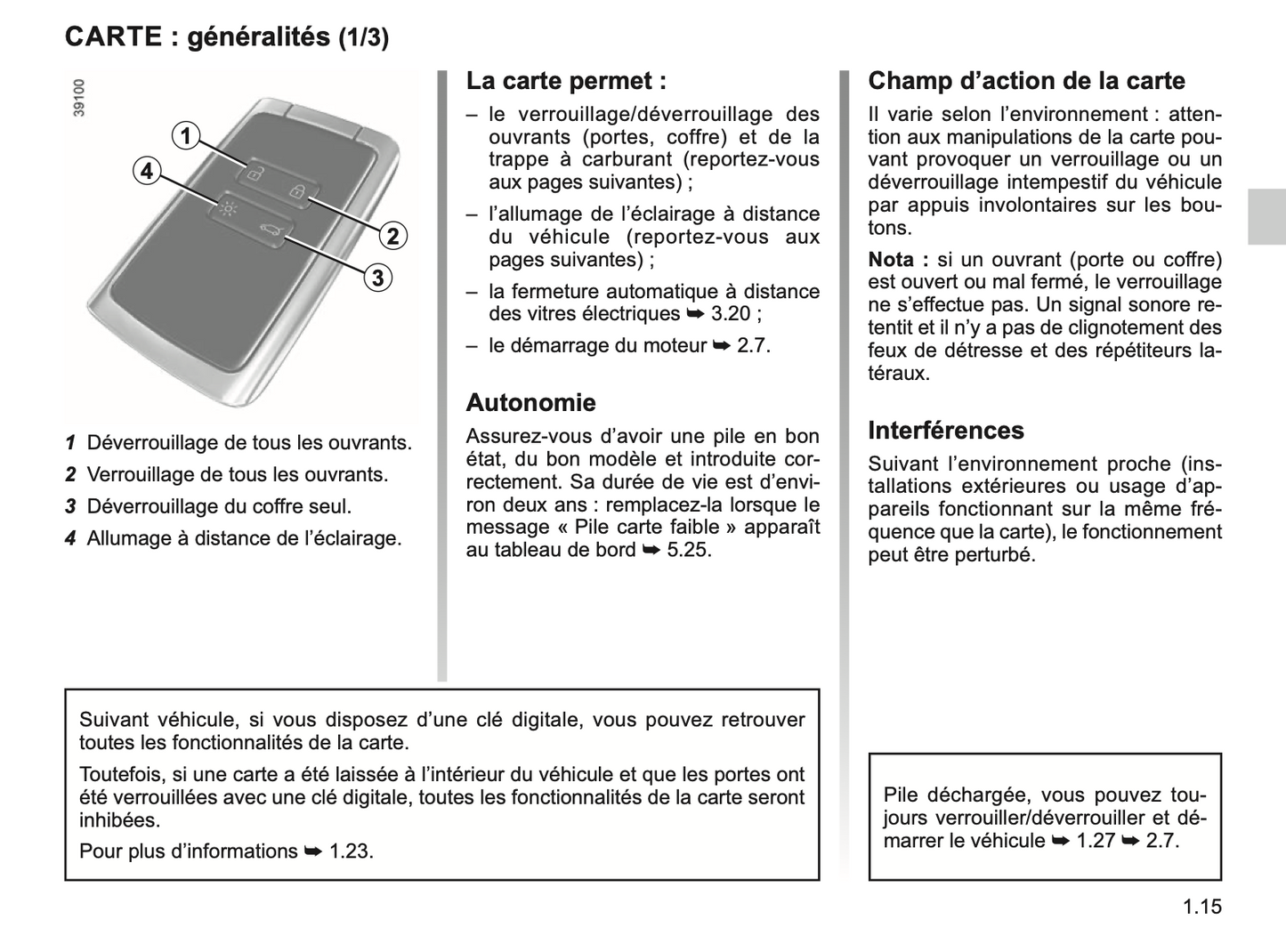 2023-2024 Renault Clio Manuel du propriétaire | Français