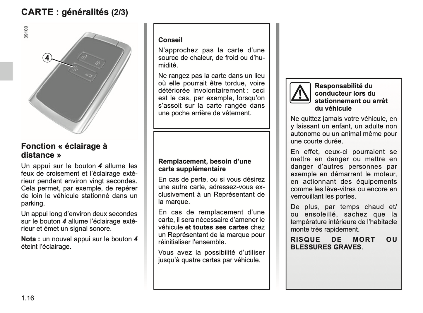 2023-2024 Renault Clio Owner's Manual | French