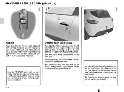 2015-2016 Renault Clio Owner's Manual | Dutch