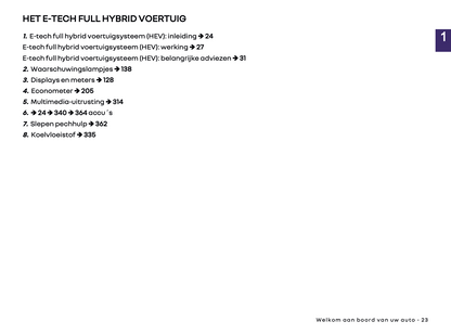 2024-2025 Renault Clio Gebruikershandleiding | Nederlands