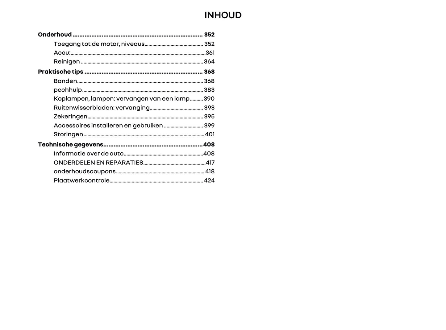 2026 Renault Clio Owner's Manual | Dutch