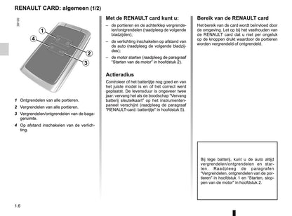 2018-2019 Renault Kadjar Owner's Manual | Dutch