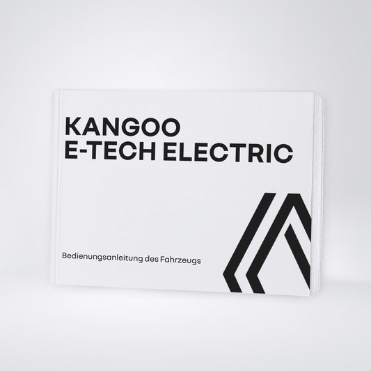 2025 Renault Kangoo E-Tech Owner's Manual | German