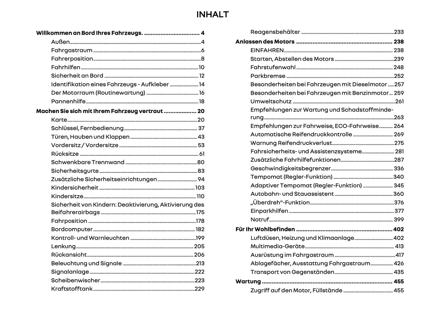 2026 Renault Kangoo Owner's Manual | German