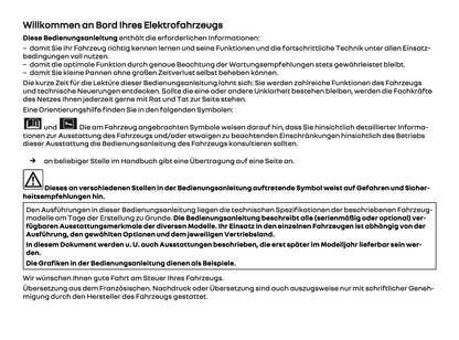 2026 Renault Kangoo E-Tech Electric Owner's Manual | German