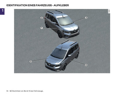 2026 Renault Kangoo E-Tech Electric Owner's Manual | German