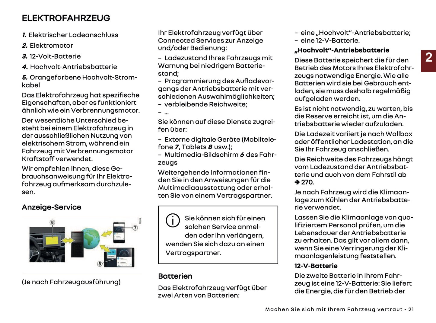 2026 Renault Kangoo E-Tech Electric Owner's Manual | German